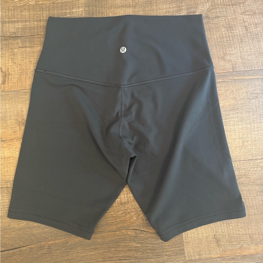 Lululemon Women’s Align High Rise Short 8” graphite grey size 8